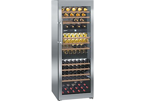 Weinkühlschrank LIEBHERR WTes 5872-22 Weinklimaschrank (EEK G, Edelstahl) |  MediaMarkt