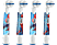 ORAL-B Stages Power Spiderman 4 pezzi - Testine (Bianco/Blu)