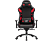 L33T Elite V4 - Chaise de jeu (Noir/Rouge)