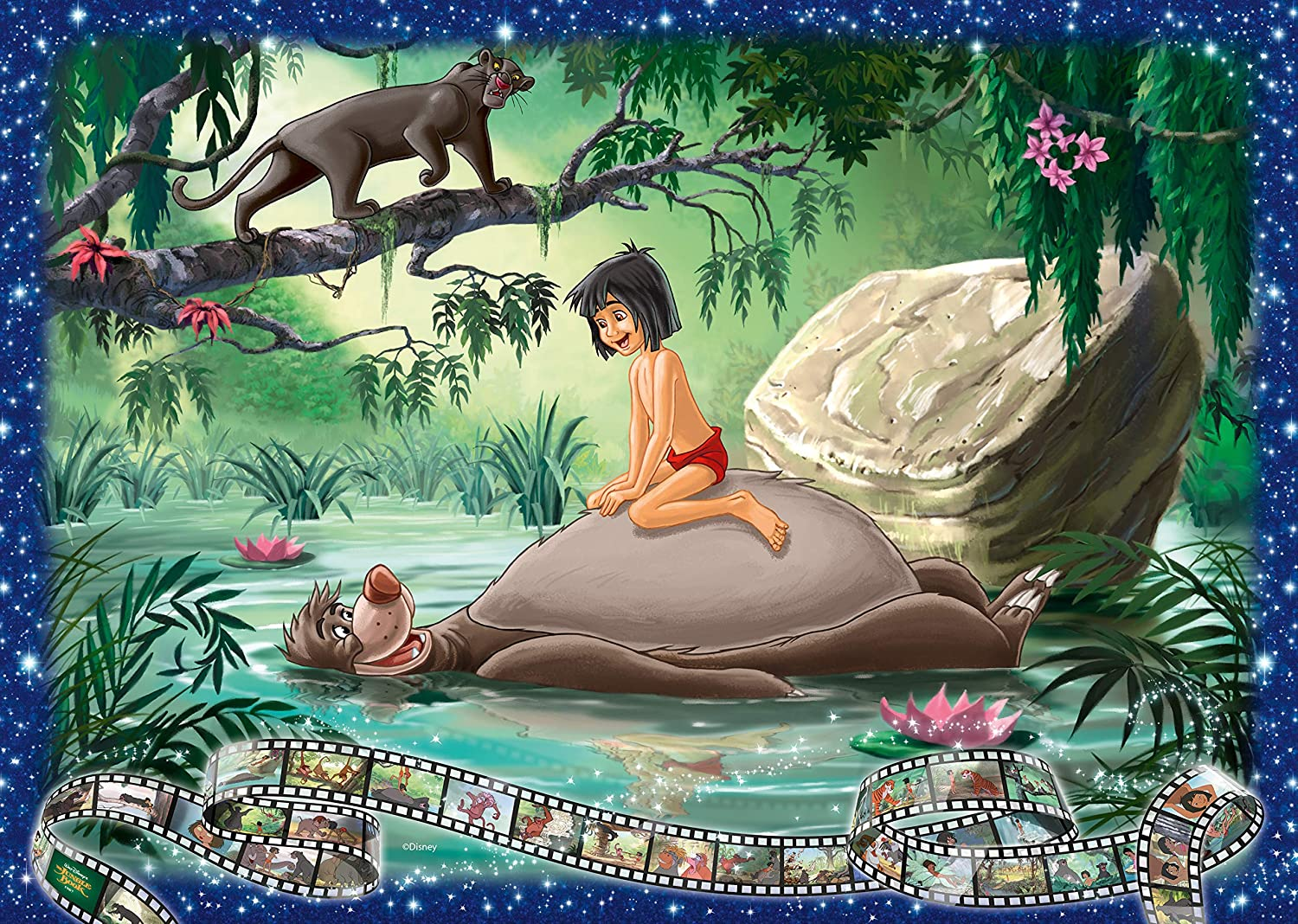 RAVENSBURGER Le livre de la Jungle - Puzzle (Multicolore)