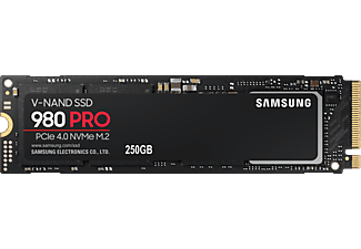 SAMSUNG 980 PRO - Disque dur (SSD, 250 GB, Noir)