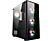 RAMPAGE Redsky RGB Fanlı 700W+80 Plus Temperli Cam Gaming Bilgisayar Kasası Siyah