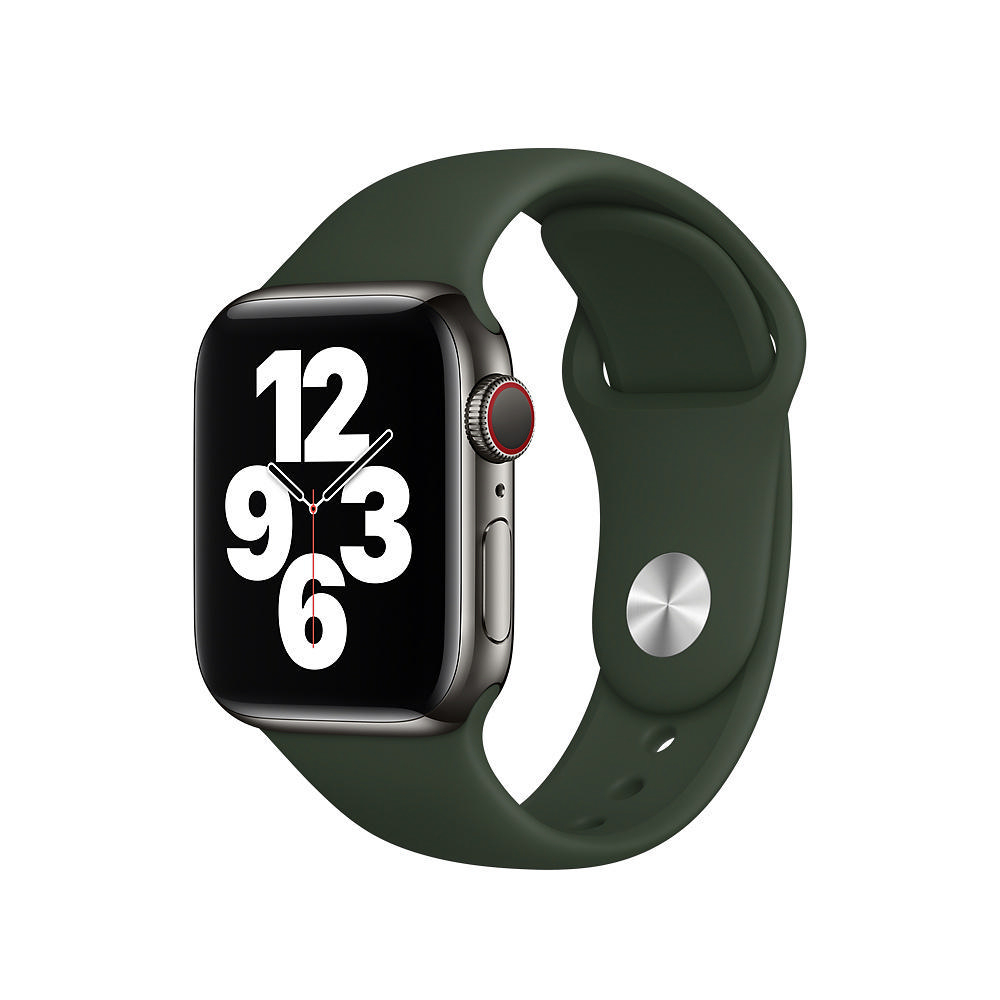 APPLE 40 mm Sport, Ersatzarmband, Zyperngrün