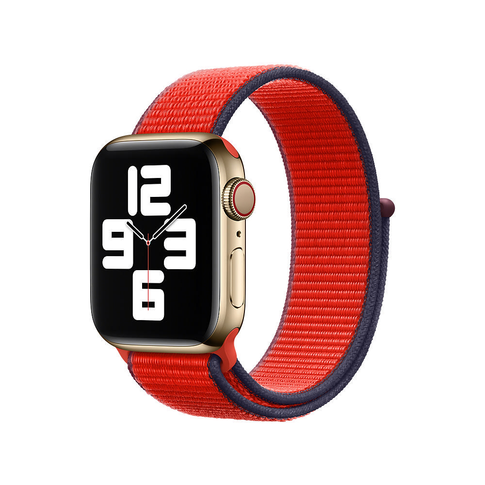 APPLE 40 mm Sport Loop, Ersatzarmband, (PRODUCT)RED 