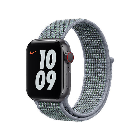 APPLE 40 mm Nike Sport Loop, Ersatzarmband, Obsidian Mist 