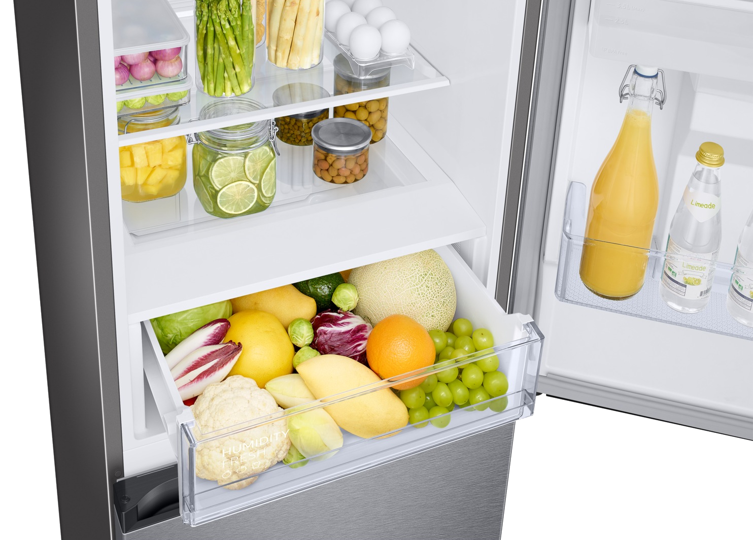 SAMSUNG RB34T632DSA/EF No Frost kombinált hűtőszekrény
