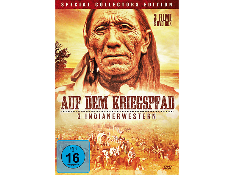 Auf Dem Kriegspfad-3 Indianerwestern DVD (FSK: 16)