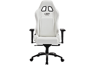 L33T E-Sport Pro Comfort - Gaming-Stuhl (Weiss)