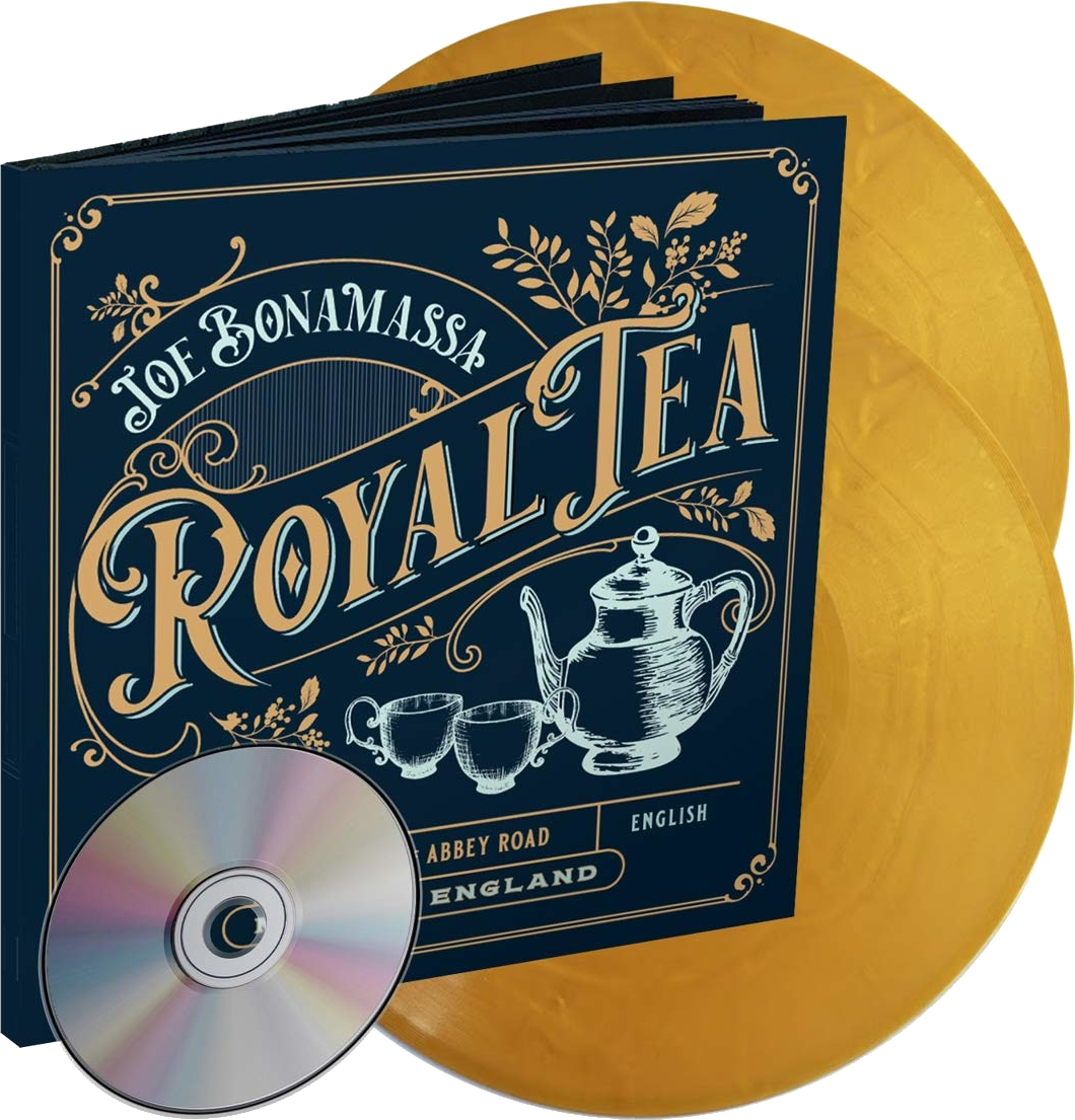 Joe Bonamassa - Royal Tea + Artbook (Shiny Gold Vinyl) (Vinyl LP CD)