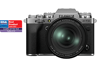 FUJIFILM X-T4 + XF 16-80 mm objektív kit,  ezüst