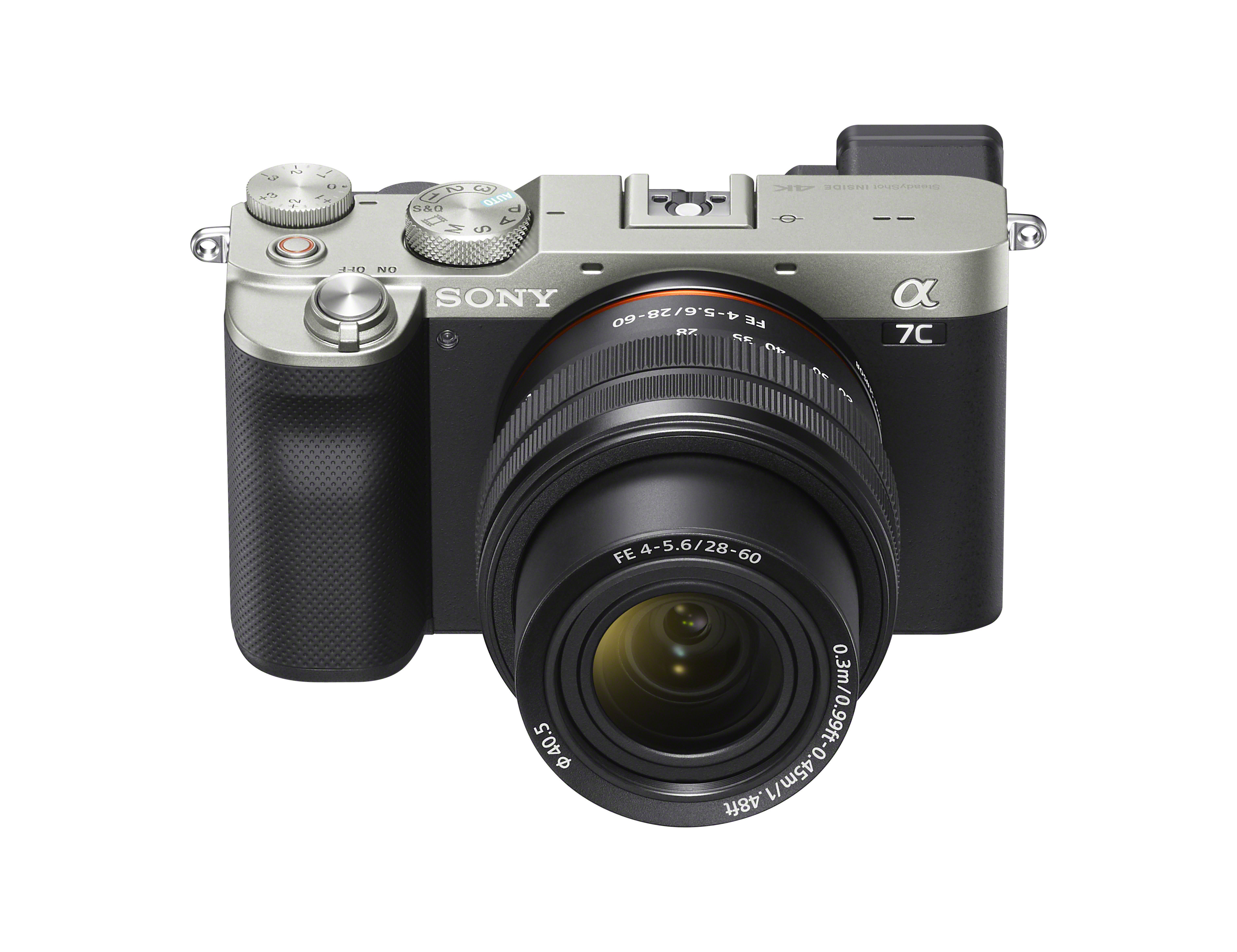 SONY Alpha 7C Kit (ILCE-7CL) Systemkamera mit Objektiv 28-60 mm, 7,6 cm Display Touchscreen, WLAN