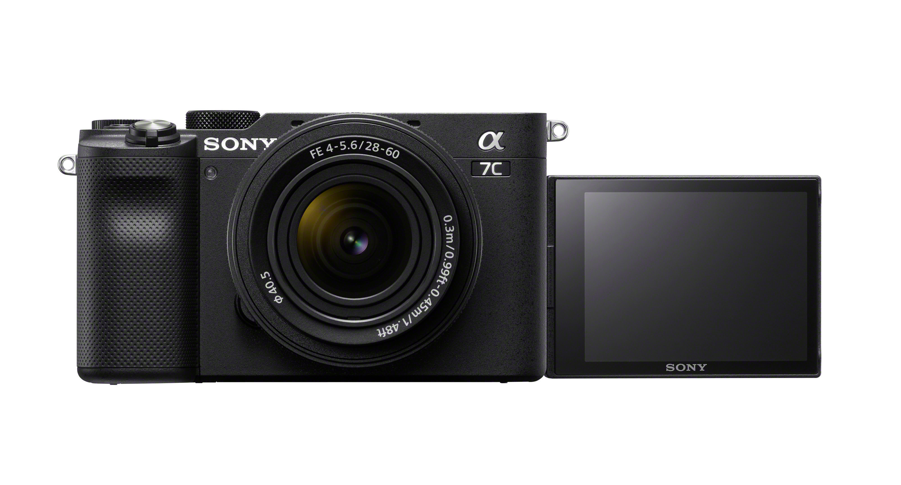 SONY Alpha 7C Kit (ILCE-7CL) Systemkamera mit Objektiv 28-60 mm, 7,6 cm Display Touchscreen, WLAN