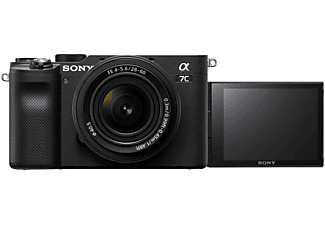 SONY Alpha 7C Kit (ILCE-7CL) Systemkamera  mit Objektiv 28-60 mm , 7,6 cm Display Touchscreen, WLAN