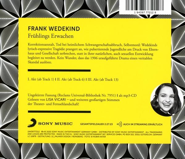Reclam Hörbücher (CD-ROM) Erwachen Frühlings Wedekind - Lisa Hörspiel) X Wedekind: (Reclam Frank X - Vicari