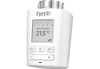 AVM AVM FRITZ!DECT 301 - Termostato radiatore Wireless - Controllo tramite PC/smartphone/tablet - Bianco - Termostato (Bianco)