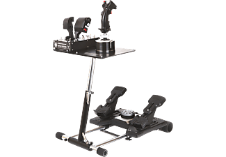 WHEEL STAND PRO Deluxe V2 - Support pour volant de jeu (Noir/Argent)