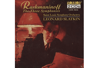 Saint Louis Symphony Orchestra - Rachmaninoff:Sinfonien 1-3  - (CD)