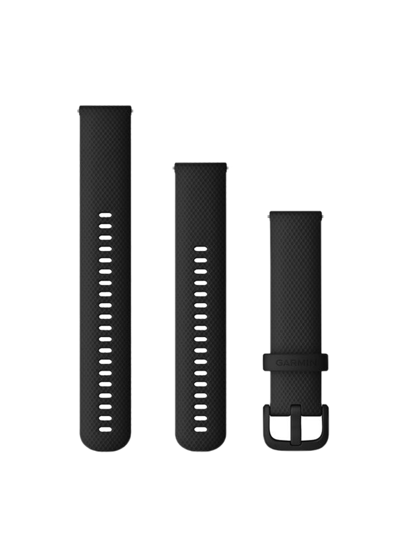 GARMIN Schnellwechsel-Armband 20mm Silikon, Schwarz MediaMarkt