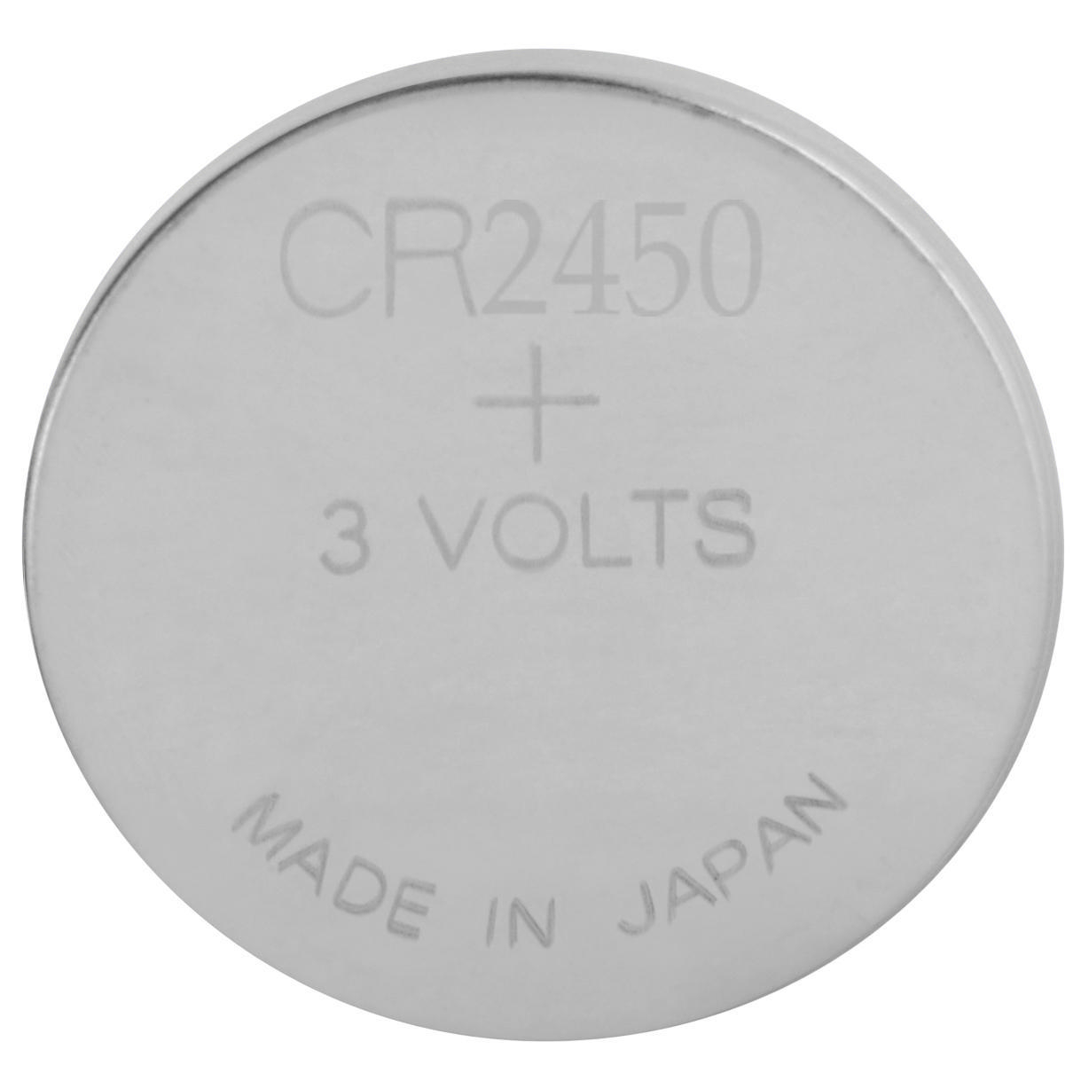 GP CR2450 CR2450 Batterie, Lithium Button, 3 Volt, 600 mAh 2 Stück