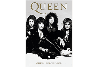 Queen - 2021 Official Calendar - A3-as naptár