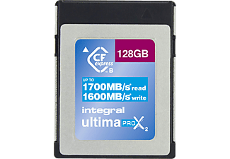 INTEGRAL UltimaPRO X2 CFexpress 2.0 Type B Speicherkarte 128GB, R1700/W1600 (INCFE128G1700/1600)