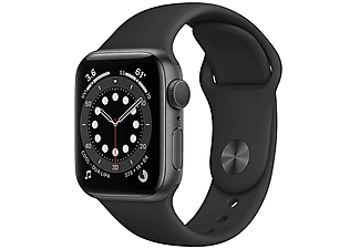APPLE Watch Series 6 GPS 40mm Space Gray Aluminium Case with Black Sport Band