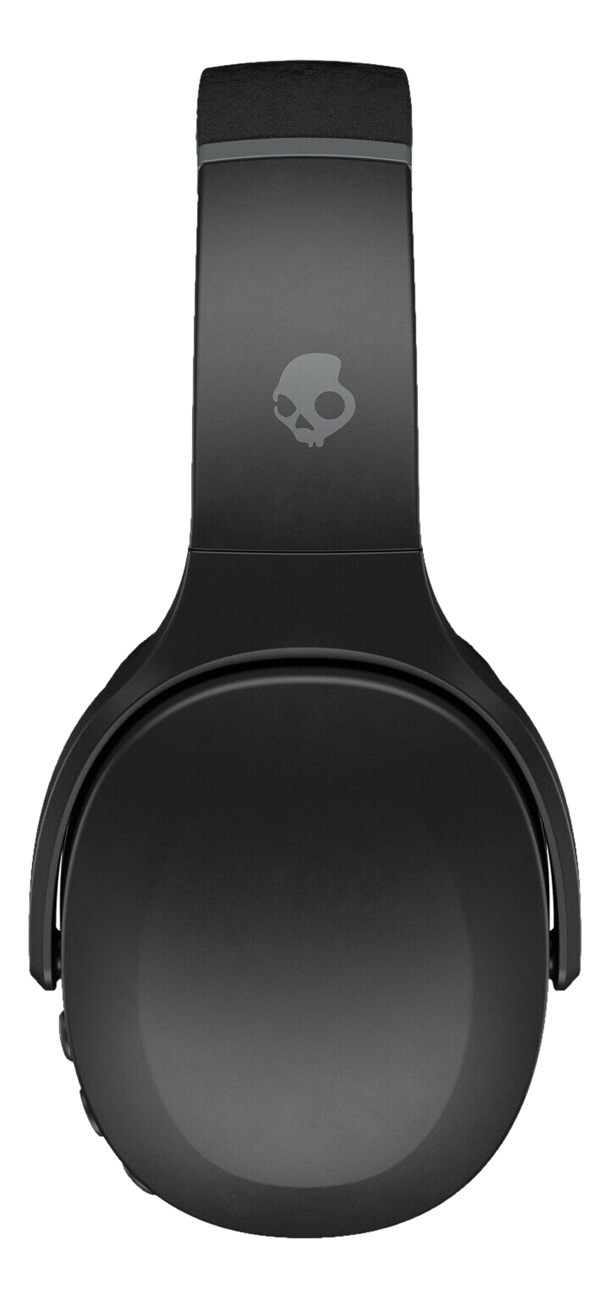 Schwarze Skullcandy-Kopfhörer.
