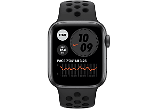 APPLE Outlet Watch Nike Series 6 GPS 40mm Space Gray Aluminium Case with Anthracite/Black Nike Sport Band