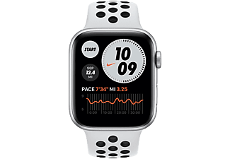 APPLE Watch Nike Series 6 GPS 44mm Silver Aluminium Case with Pure Platinum/Black Nike Sport Band