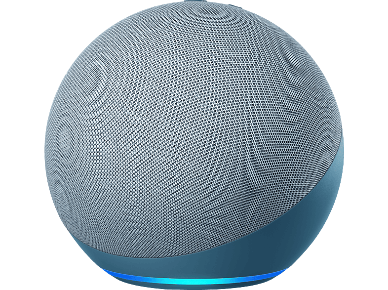 Echo (4. mit Speaker, AMAZON Alexa, Generation), Blaugrau Smart