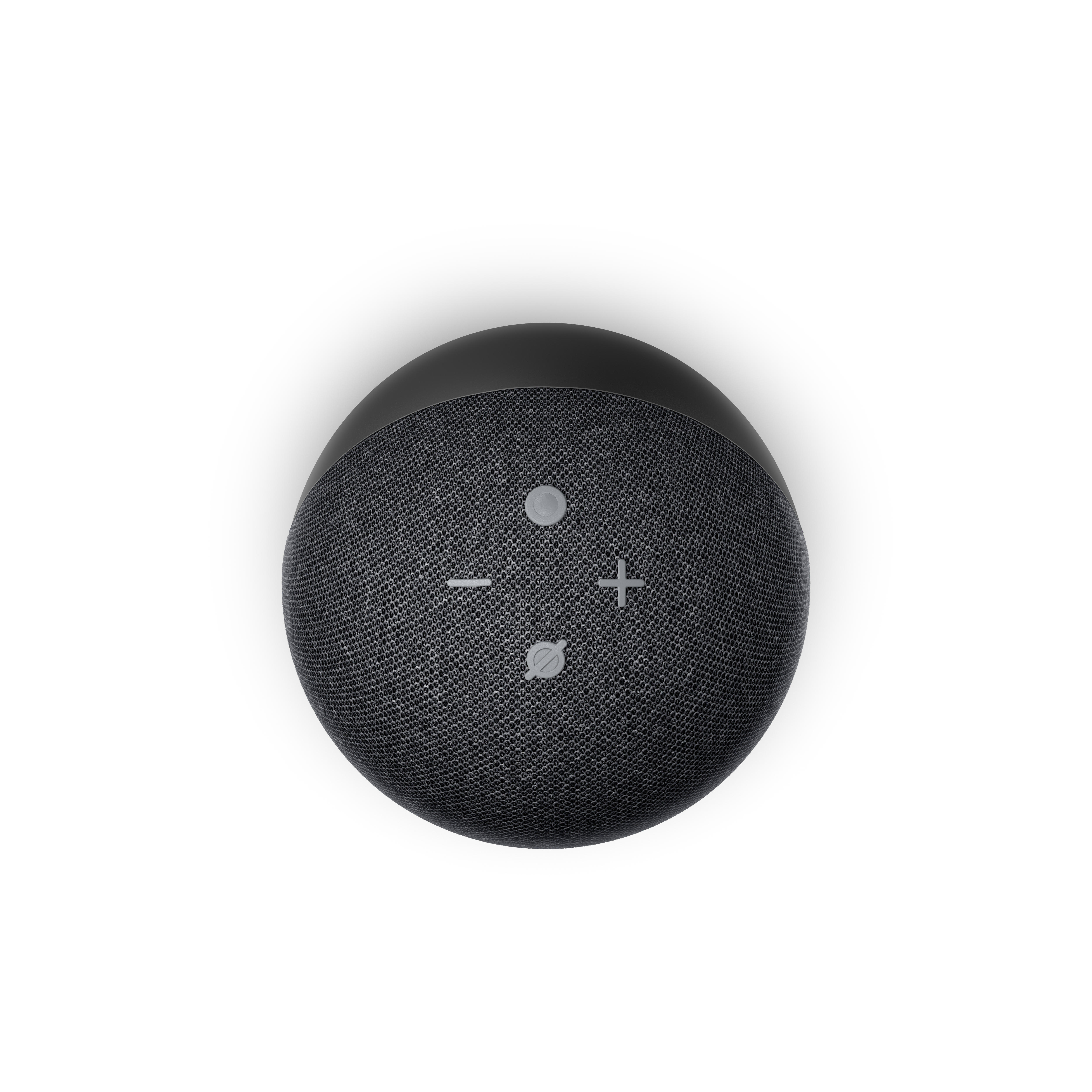 AMAZON Echo Dot (4. Generation), mit Alexa, Smart Speaker, Anthrazit