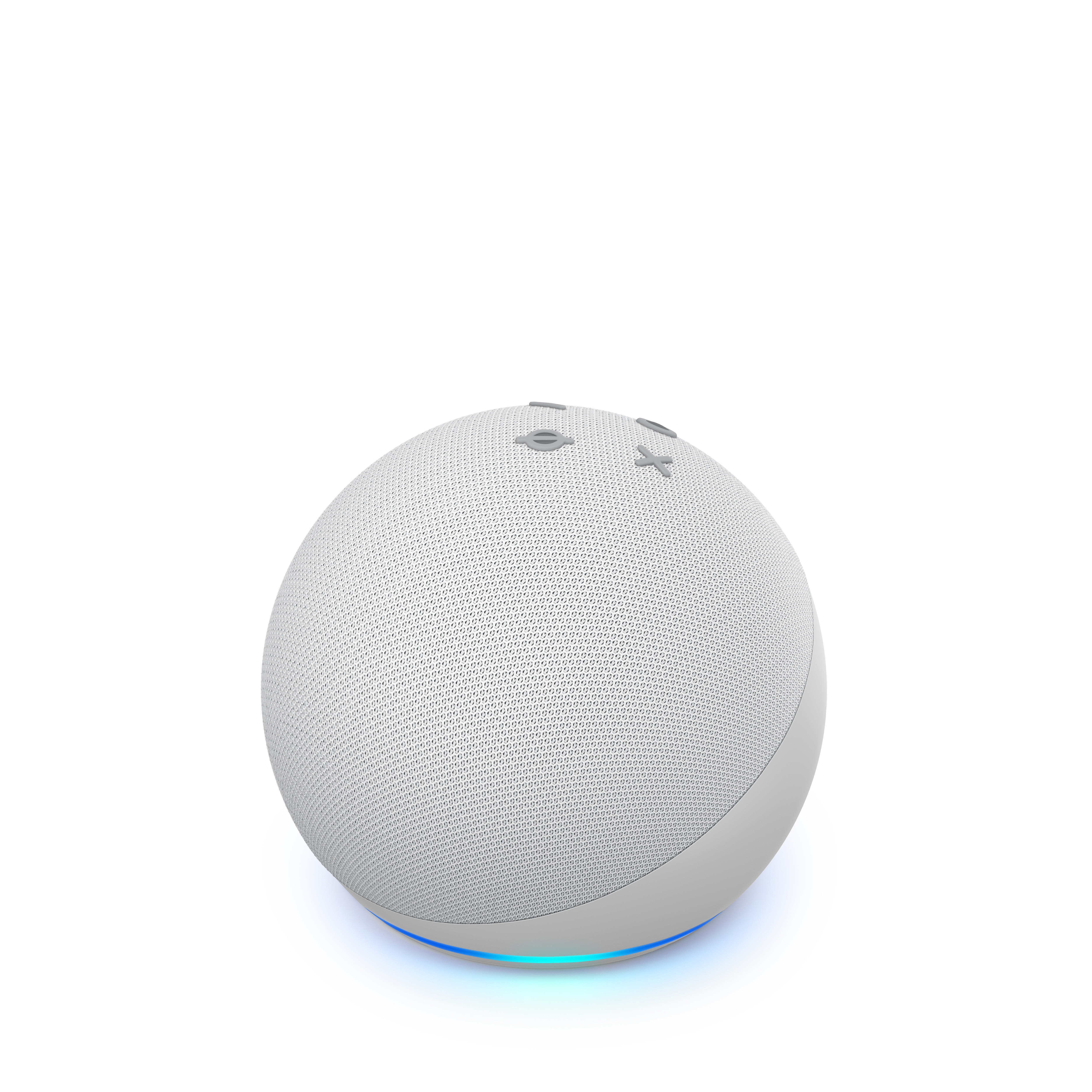 AMAZON Echo Dot (4. Generation), mit Alexa, Smart Speaker, Weiss