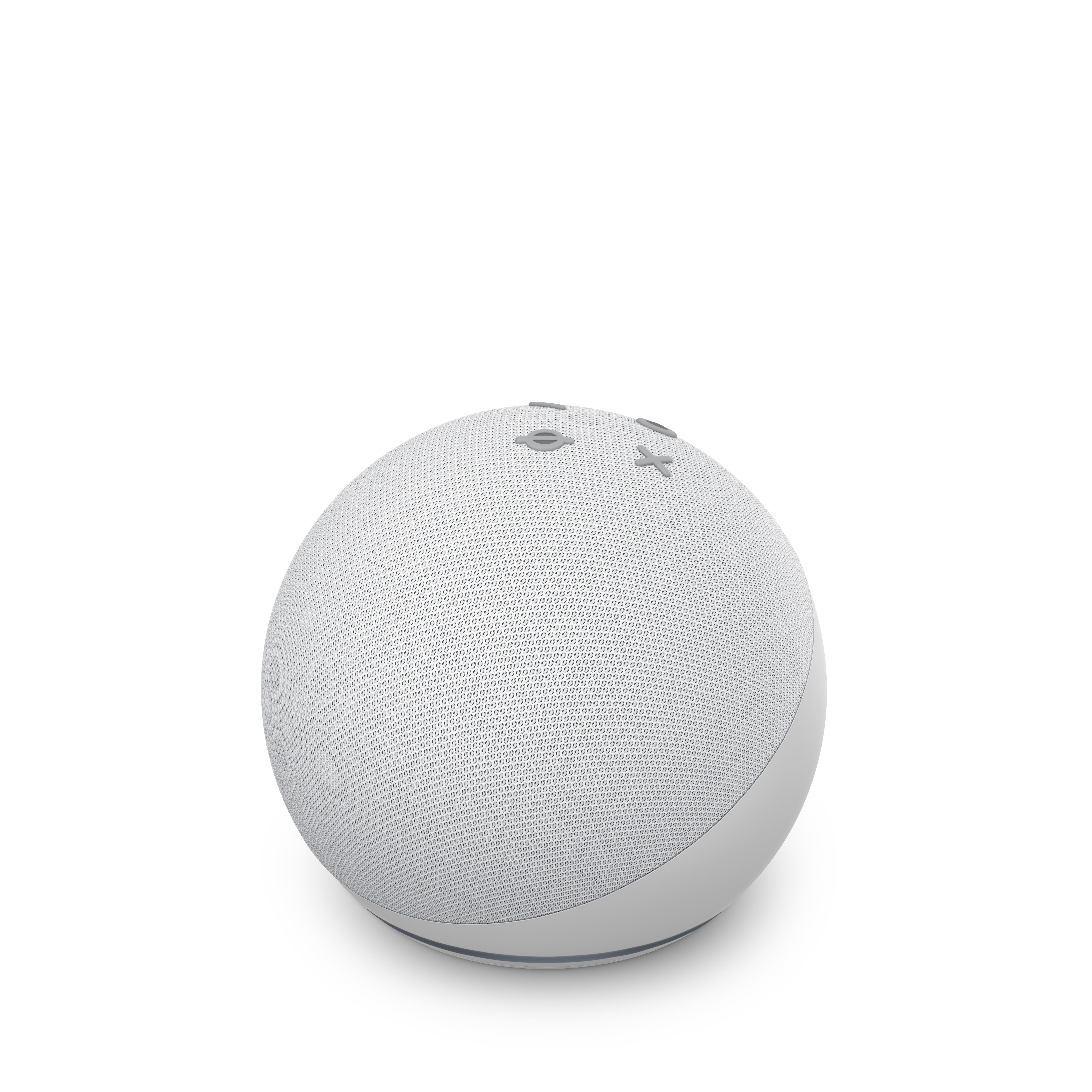 AMAZON Echo Dot (4. Generation), mit Alexa, Smart Speaker, Weiss