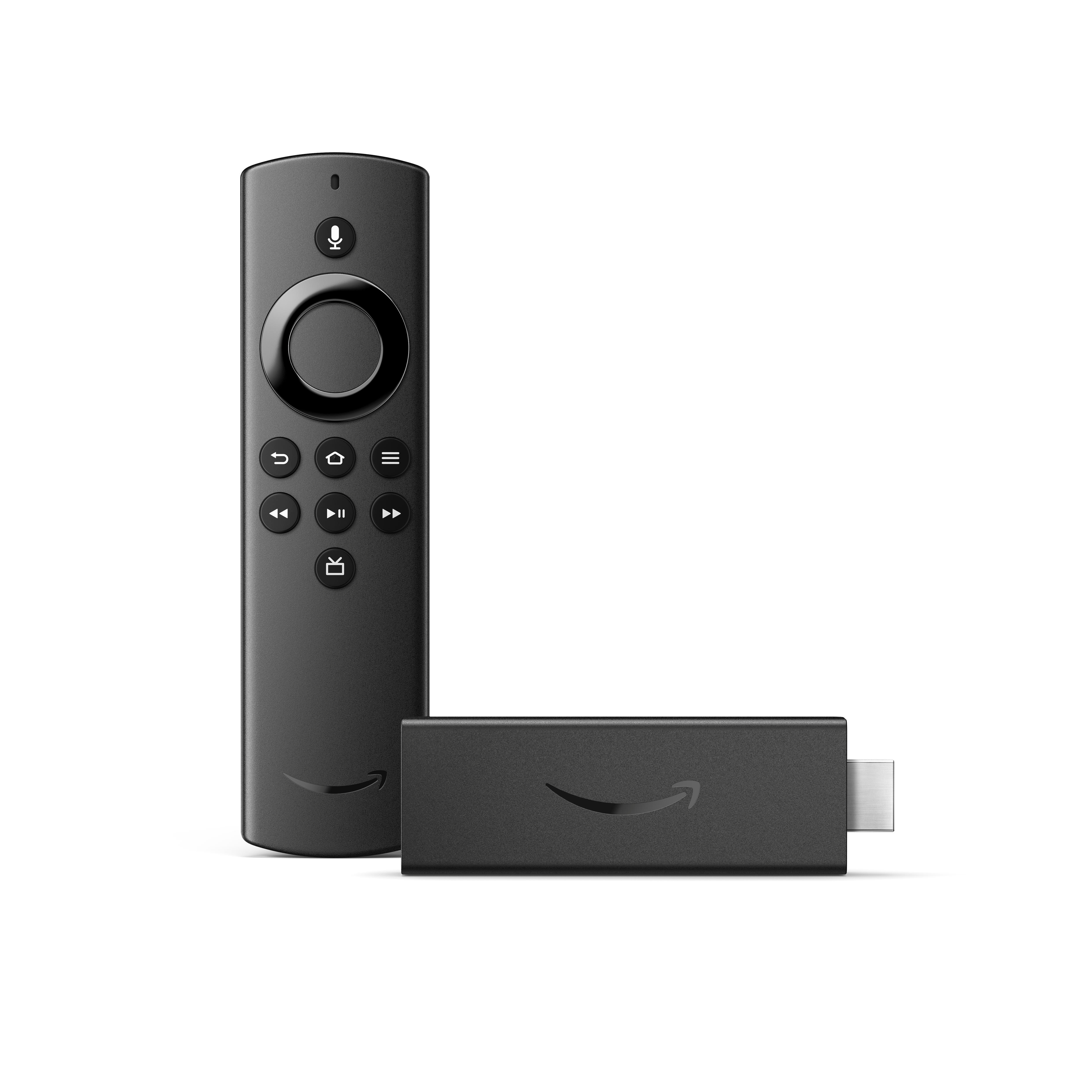 AMAZON Fire TV Stick Lite mit Alexa-Sprachfernbedienung Lite Streaming Stick 8 GB, Schwarz