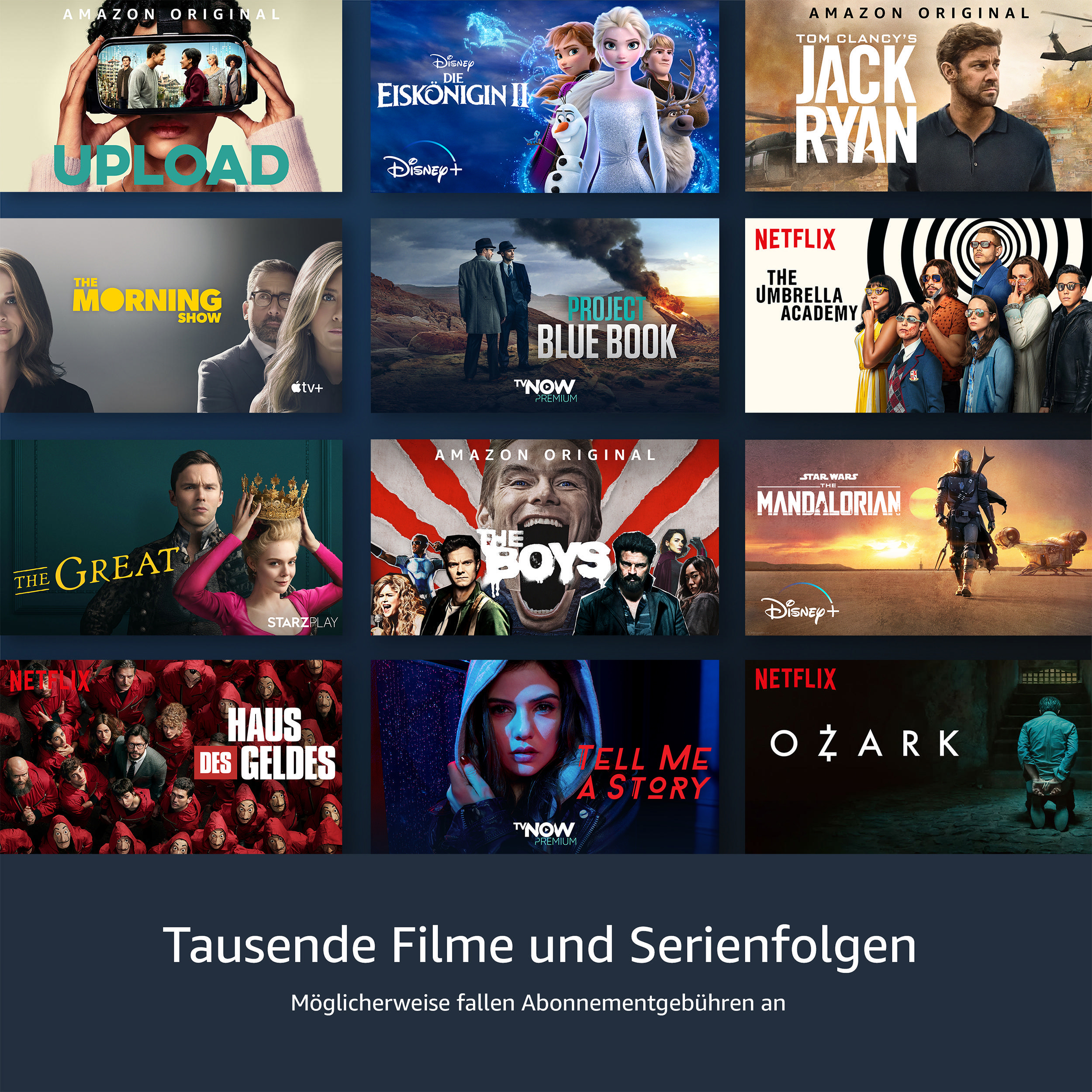AMAZON Fire TV Stick Lite mit Alexa-Sprachfernbedienung Lite Streaming Stick 8 GB, Schwarz