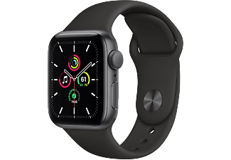 APPLE Watch SE GPS 40mm Space Gray Aluminium Case with Black Sport Band