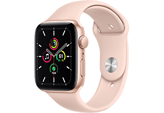 APPLE Watch SE GPS 44mm Gold Aluminium Case with Pink Sand Sport Band