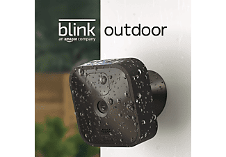 BLINK Blink Outdoor Kamera, 3. Generation/2020, Set inkl. Sync-Modul 2, Schwarz (53-024848)