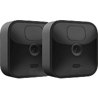 BLINK Blink Outdoor Kamera, 3. Generation/2020, 2er-Pack, Set inkl. Sync-Modul 2, Schwarz (53-024849)