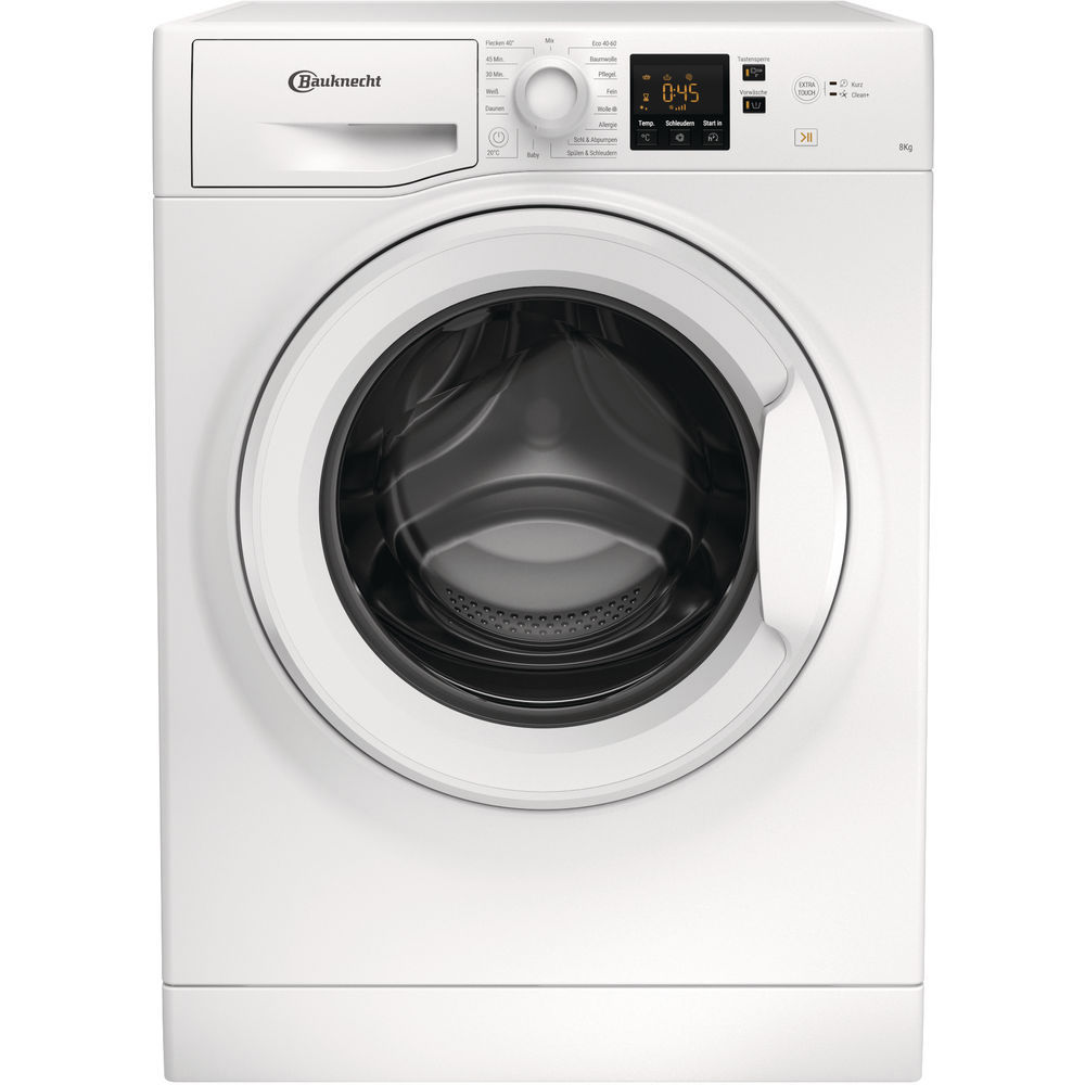BAUKNECHT WWA 843 Waschmaschine (8 kg, 1351 U/Min., D)