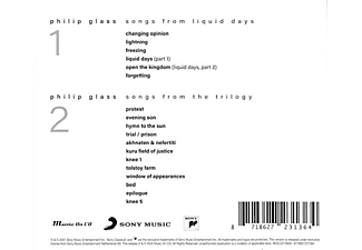 Philip Glass - SONGS  - (CD)