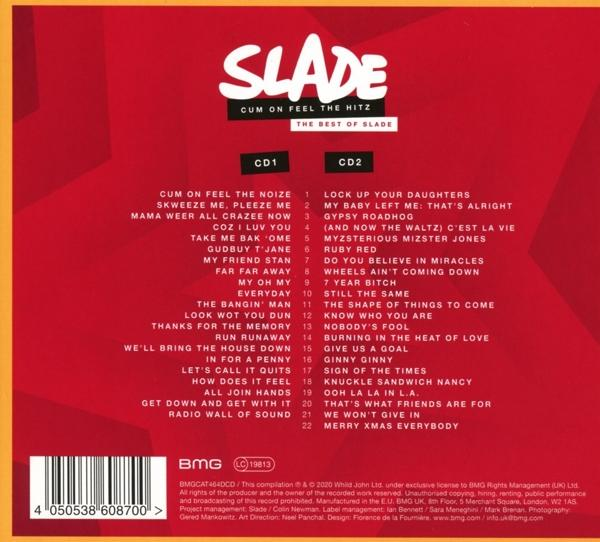 Slade - ON FEEL BEST (CD) THE - - CUM OF HITZ THE SLADE