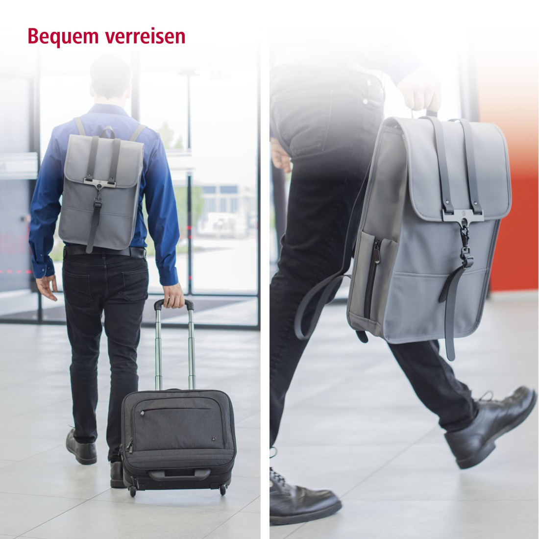 HAMA Perth 15.6 Zoll Notebook-Rucksack