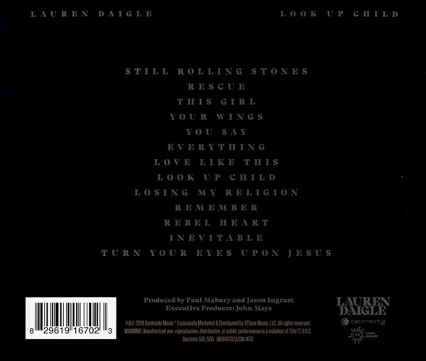 Lauren Daigle - Look Up Child  - (CD)