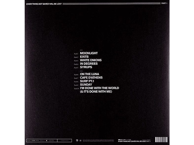 Thumbnail - Foals - Everything Not Saved Will Be Lost Pt.1 (Vinyl)