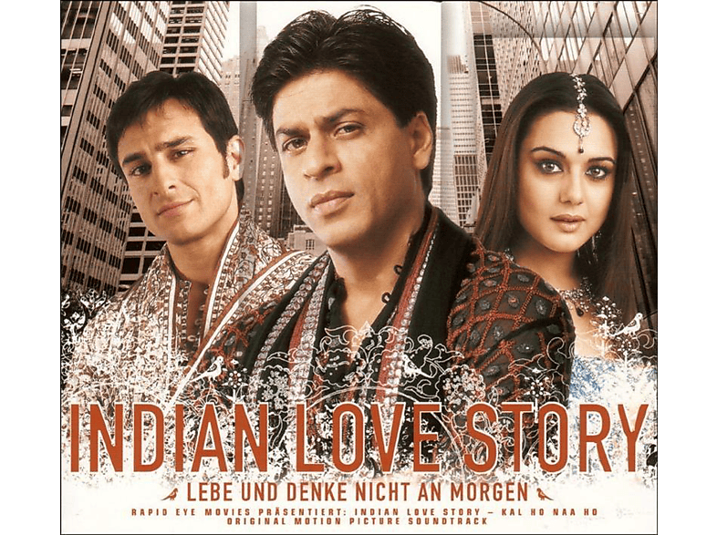 VARIOUS - INDIAN LOVE STORY - LEBE UND DENKE NICHT AN MORGEN  - (CD)