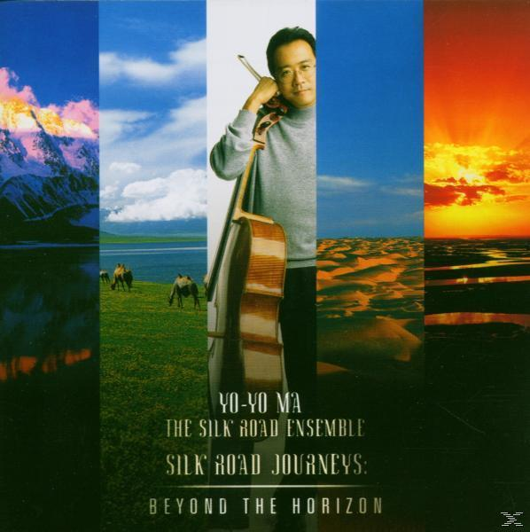 Albumcover mit Yo-Yo Ma mit Cello. Der Hintergrund hat verschiedene Landschaftsbilder.