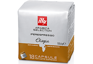 ILLY Kaffeekapsel Etiopia (18 Stk., Kompatibles System: Illy Iperespresso)