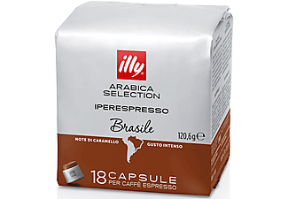 ILLY Kaffeekapsel Brasilien (18 Stk., Kompatibles System: Illy Iperespresso)