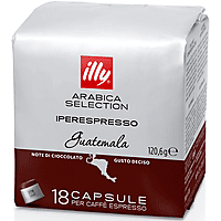 ILLY Kaffeekapsel Guatemala (18 Stk., Kompatibles System: Illy Iperespresso)